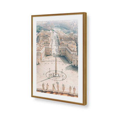 [Color:Polished Gold], Picture of art in a Polished Gold frame of the corner
