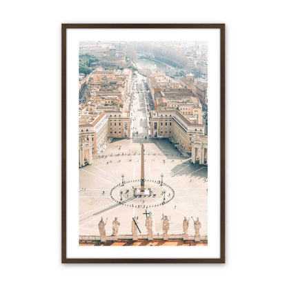 [Color:Brown], Picture of art in a Brown frame