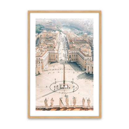 [Color:American Maple], Picture of art in a American Maple frame