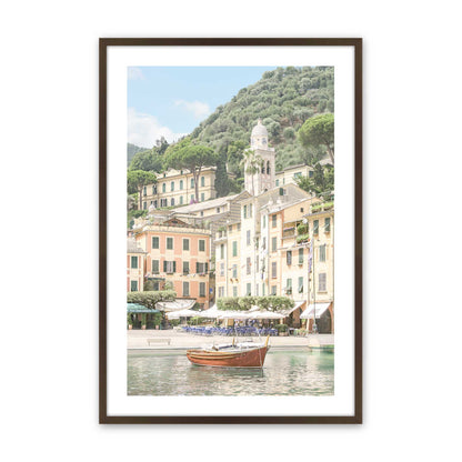 [Color:Brown], Picture of art in a Brown frame