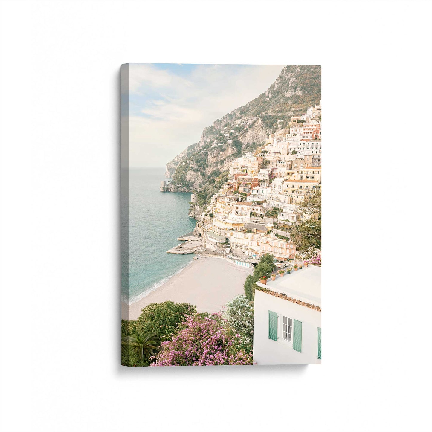 [Color:Stretched Canvas], Picture of art at an angle
