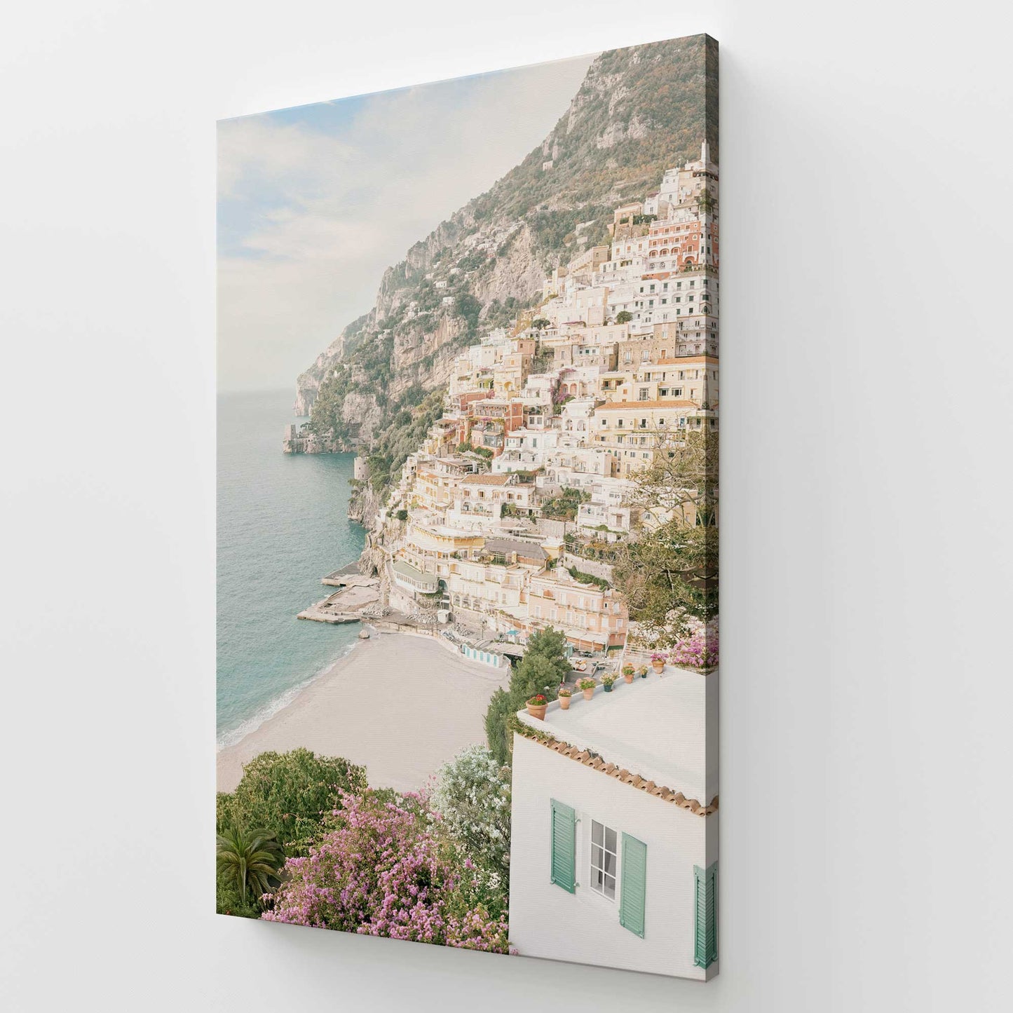 [Color:Stretched Canvas], Picture of art at an angle