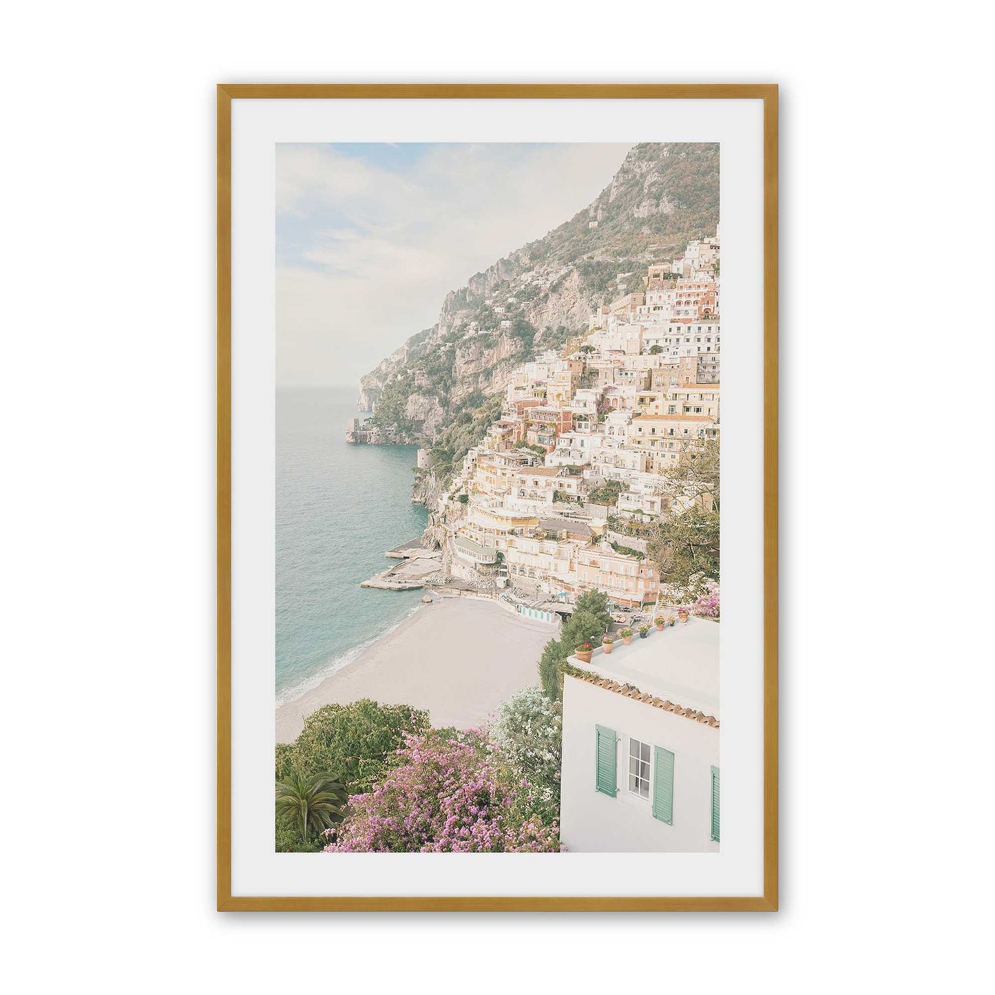 [Color:Polished Gold], Picture of art in a Polished Gold frame
