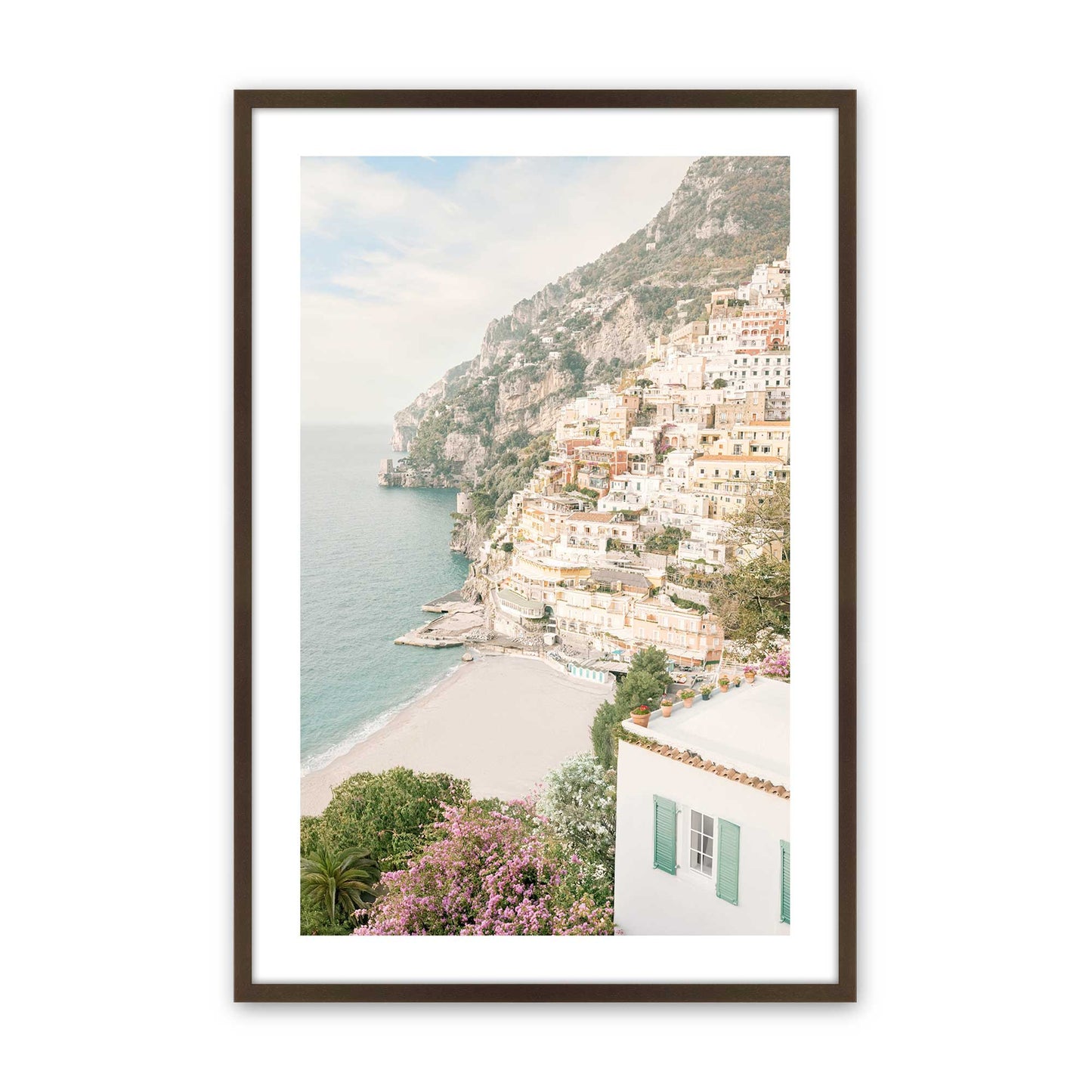 [Color:Belvinder Brown], Picture of art in a Belvinder Brown frame