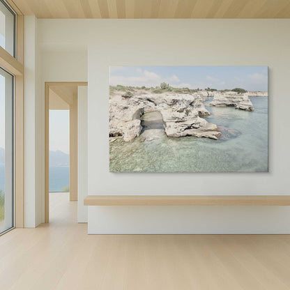 [Color:Stretched Canvas], Picture of art in a room