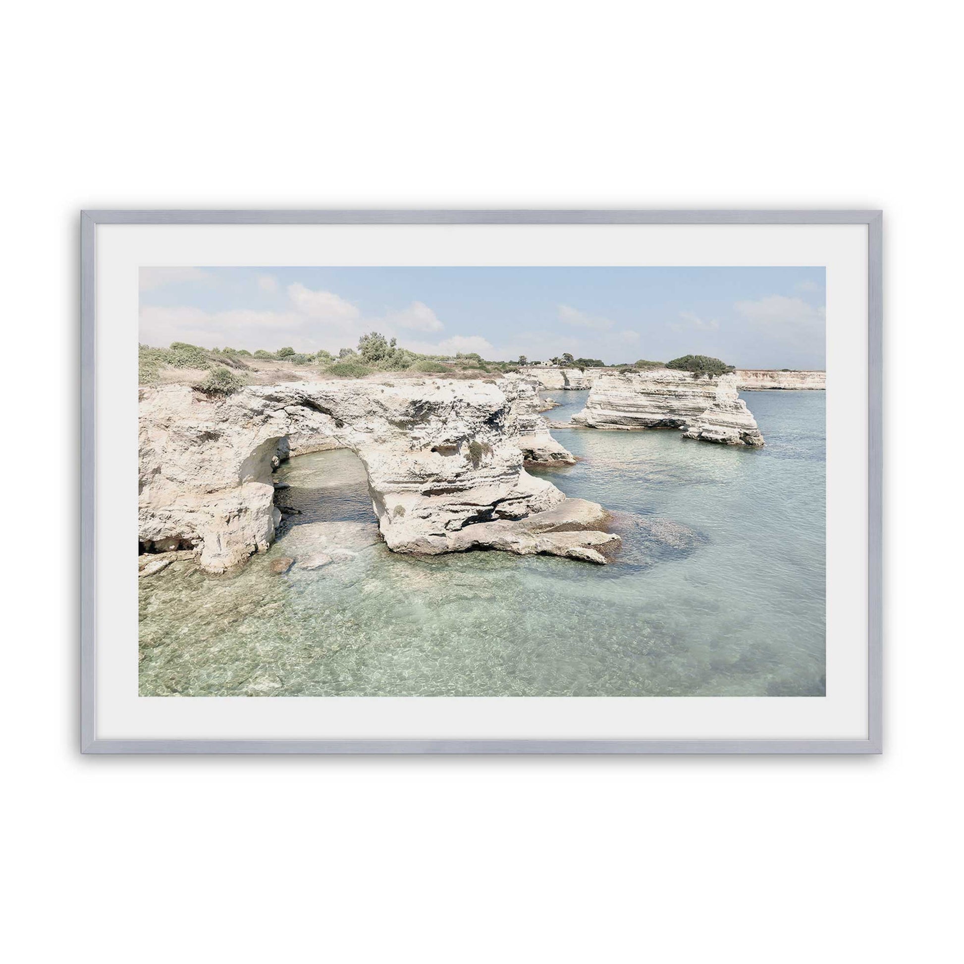 [Color:Polished Chrome], Picture of art in a Polished Chrome frame