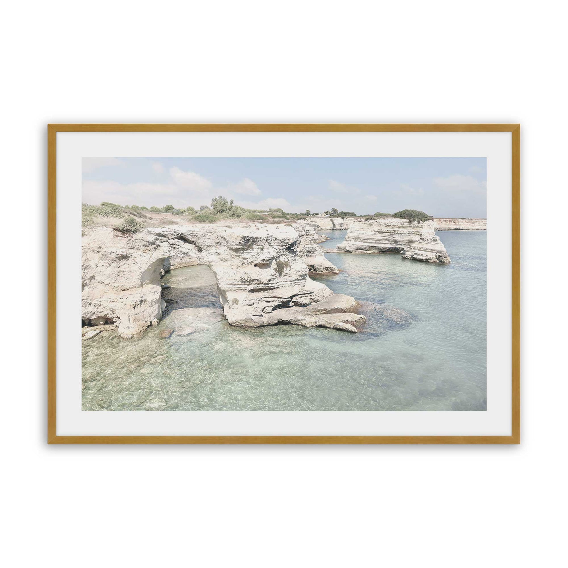 [Color:Polished Gold], Picture of art in a Polished Gold frame