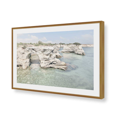 [Color:Polished Gold], Picture of art in a Polished Gold frame of the corner