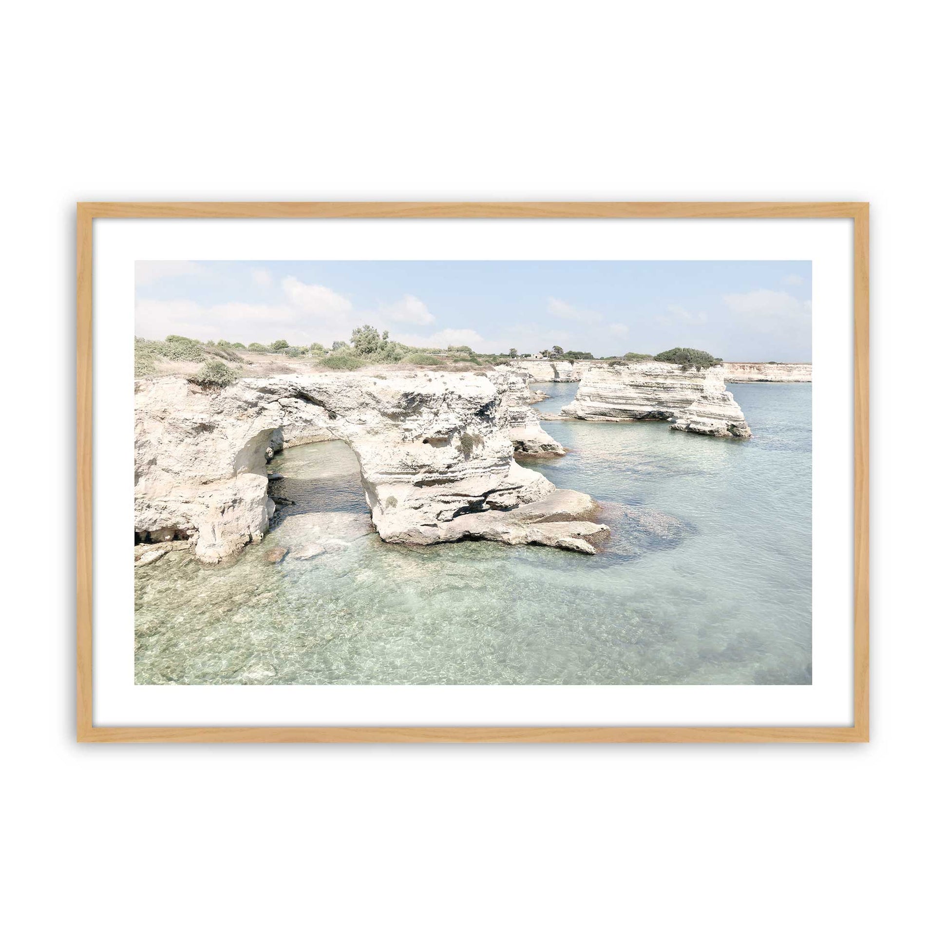 [Color:American Maple], Picture of art in a American Maple frame