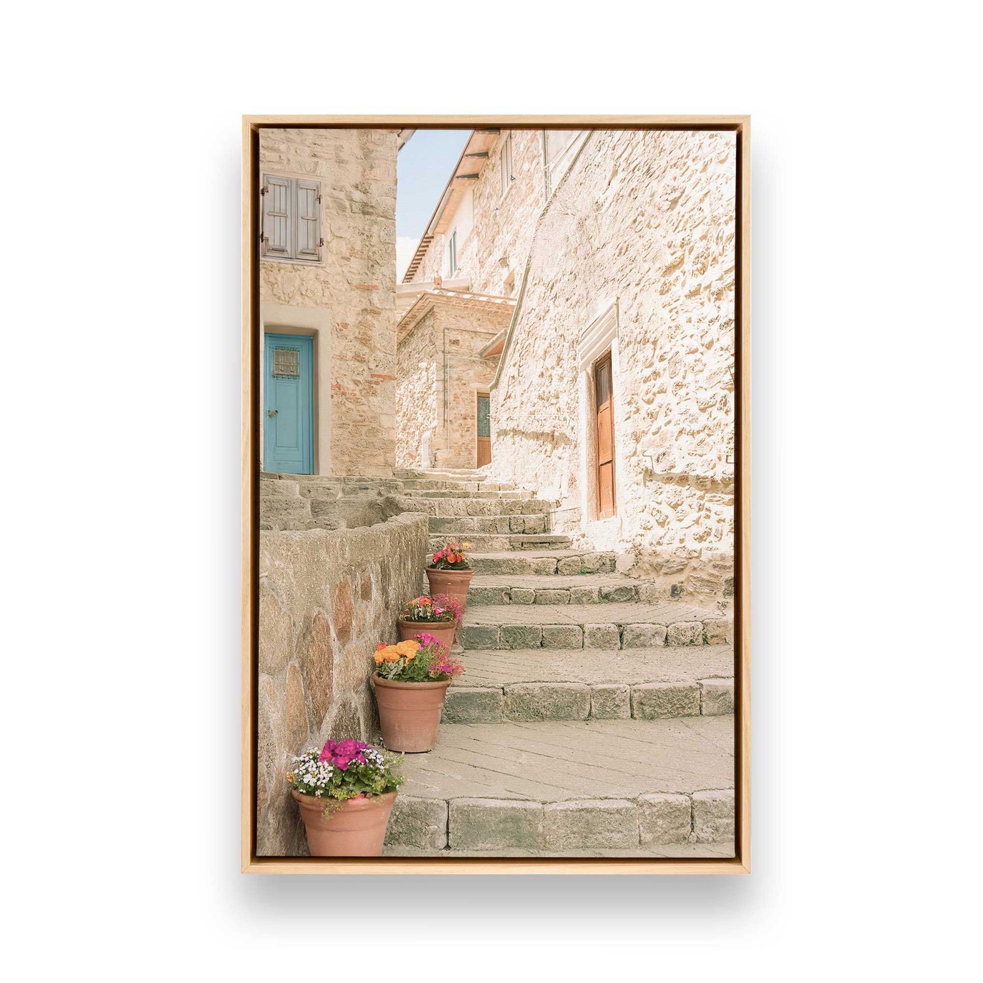 [Color:American Maple], Picture of art in a American Maple frame