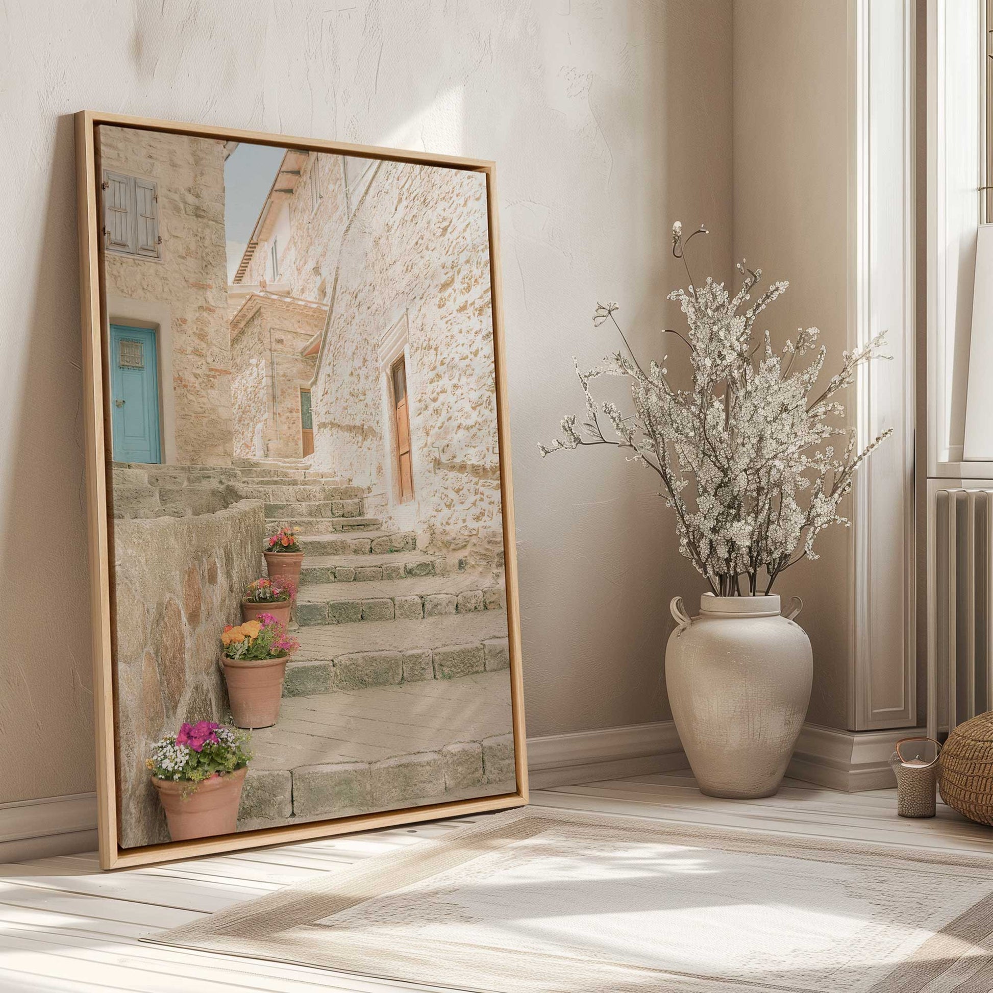 Picture of art in a room