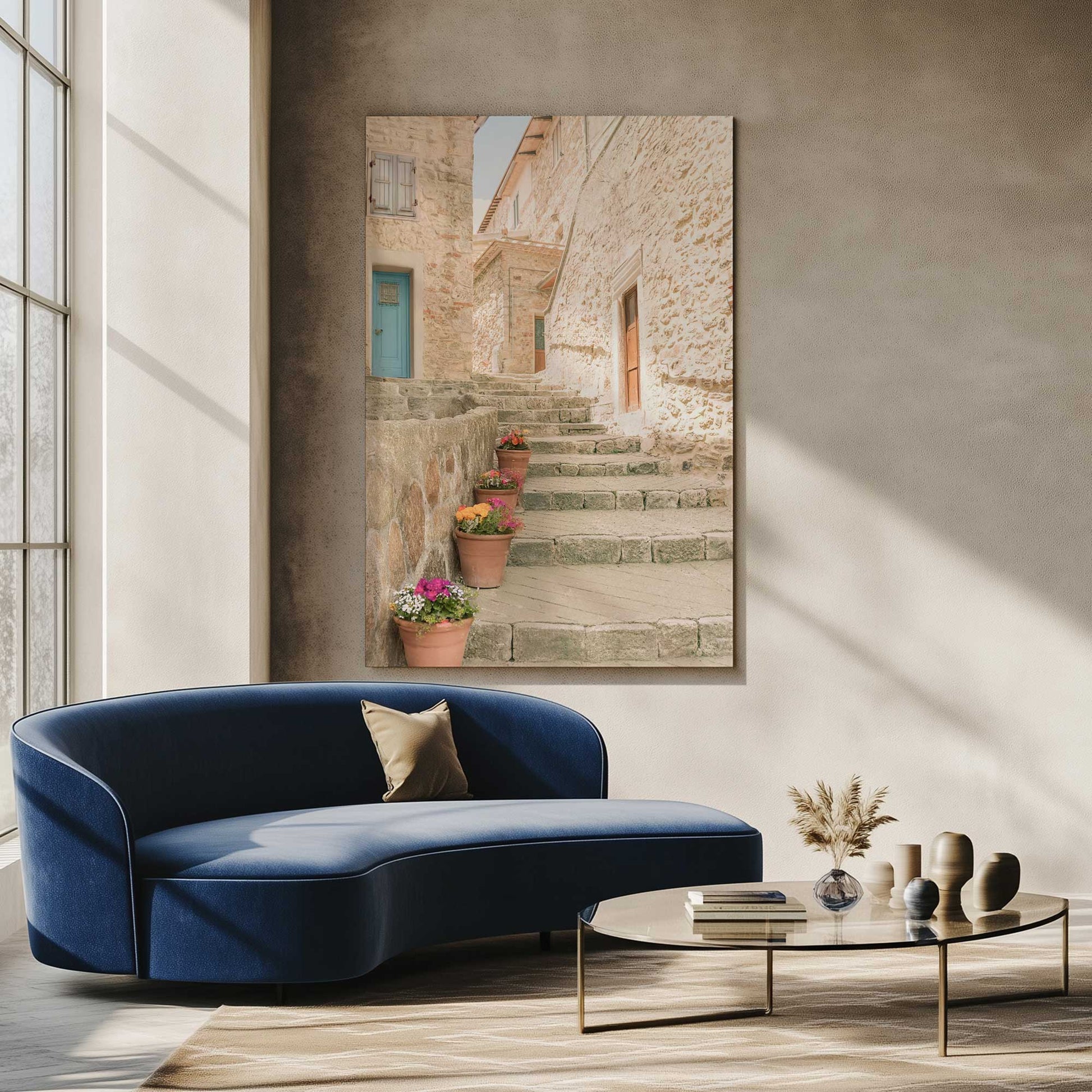 Picture of art in a room