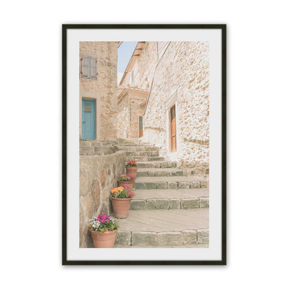 [Color:Satin Black], Picture of art in a Satin Black frame