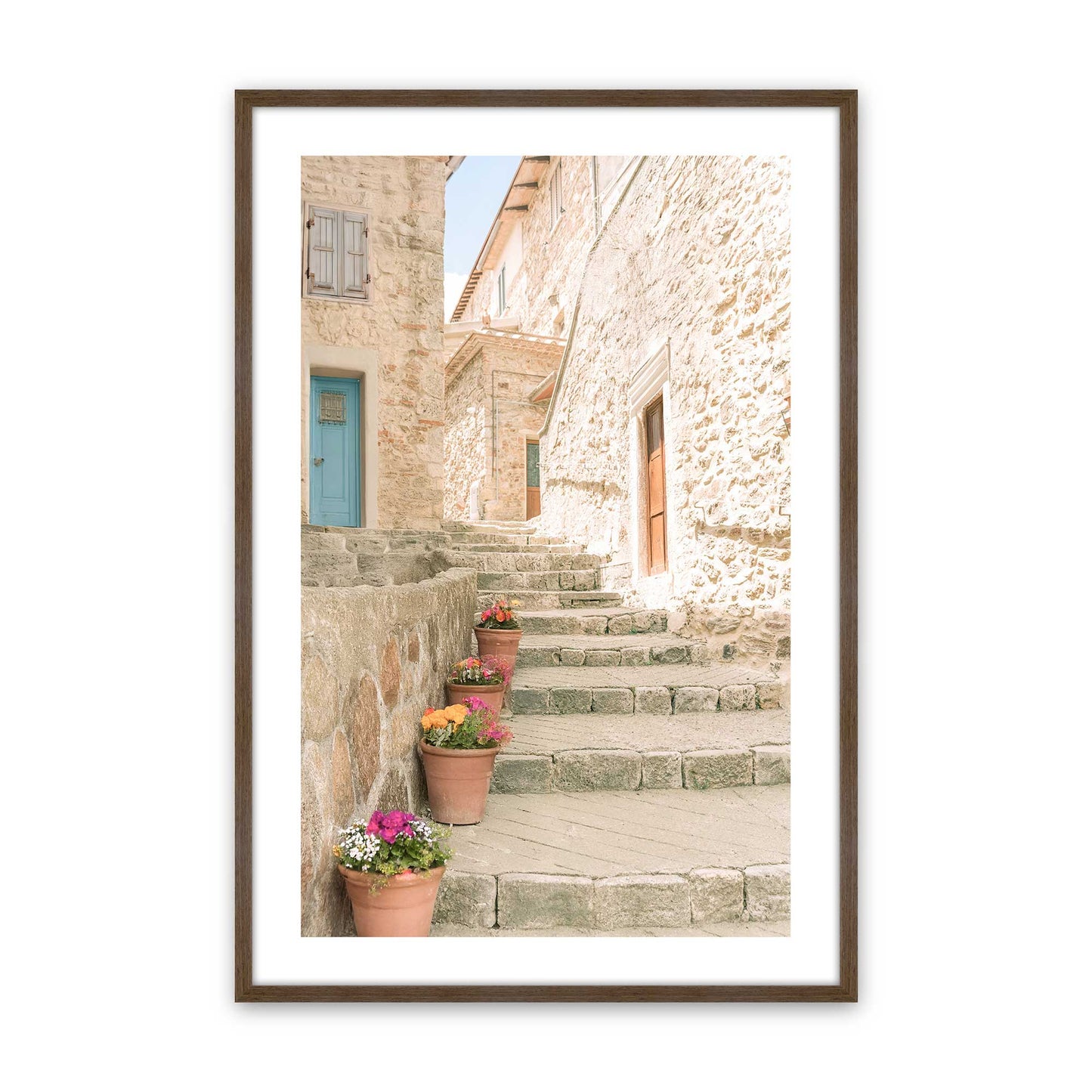 [Color:Walnut], Picture of art in a Walnut frame
