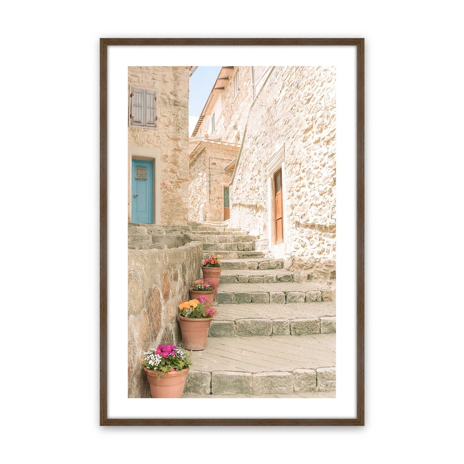 [Color:Walnut], Picture of art in a Walnut frame