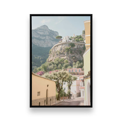 [Color:Satin Black], Picture of art in a Satin Black frame