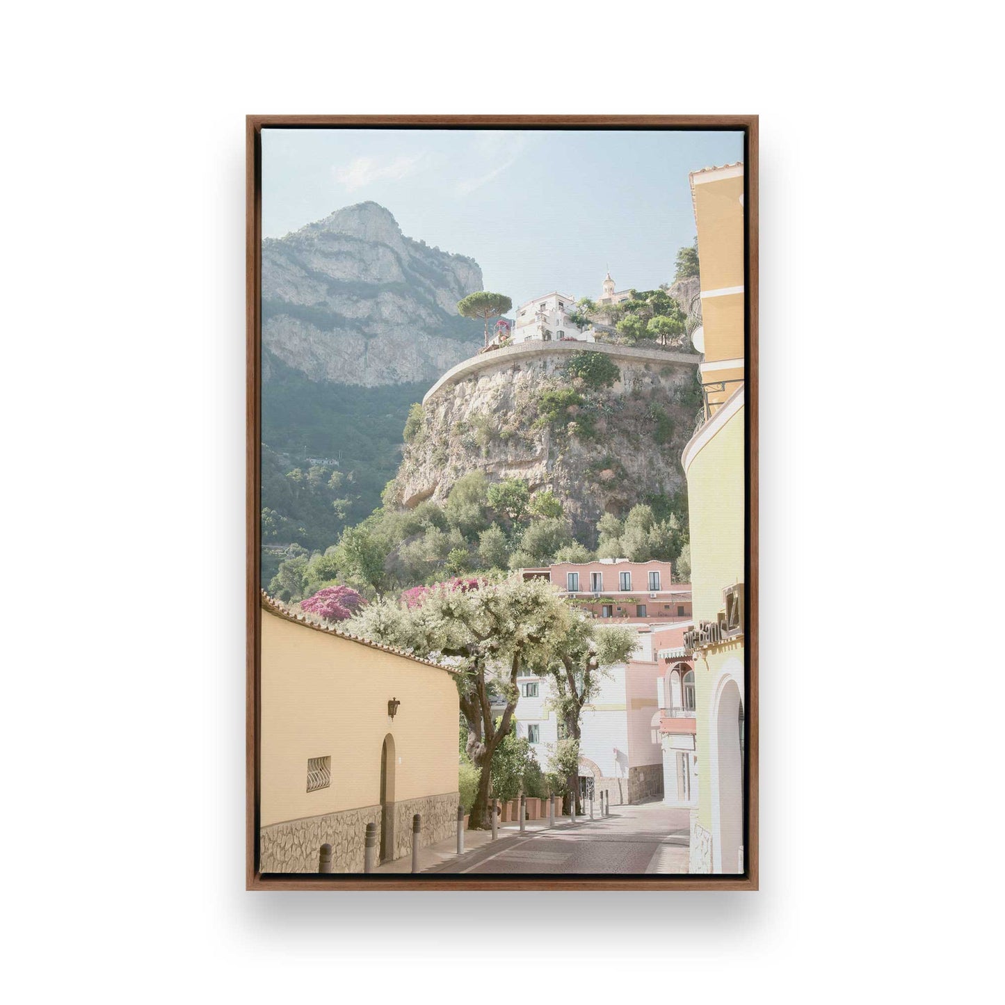 [Color:Walnut], Picture of art in a Walnut frame
