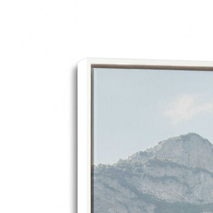 [Color:Opaque White], Picture of art in a White frame at an angle