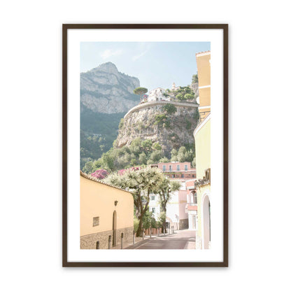 [Color:Brown], Picture of art in a Brown frame