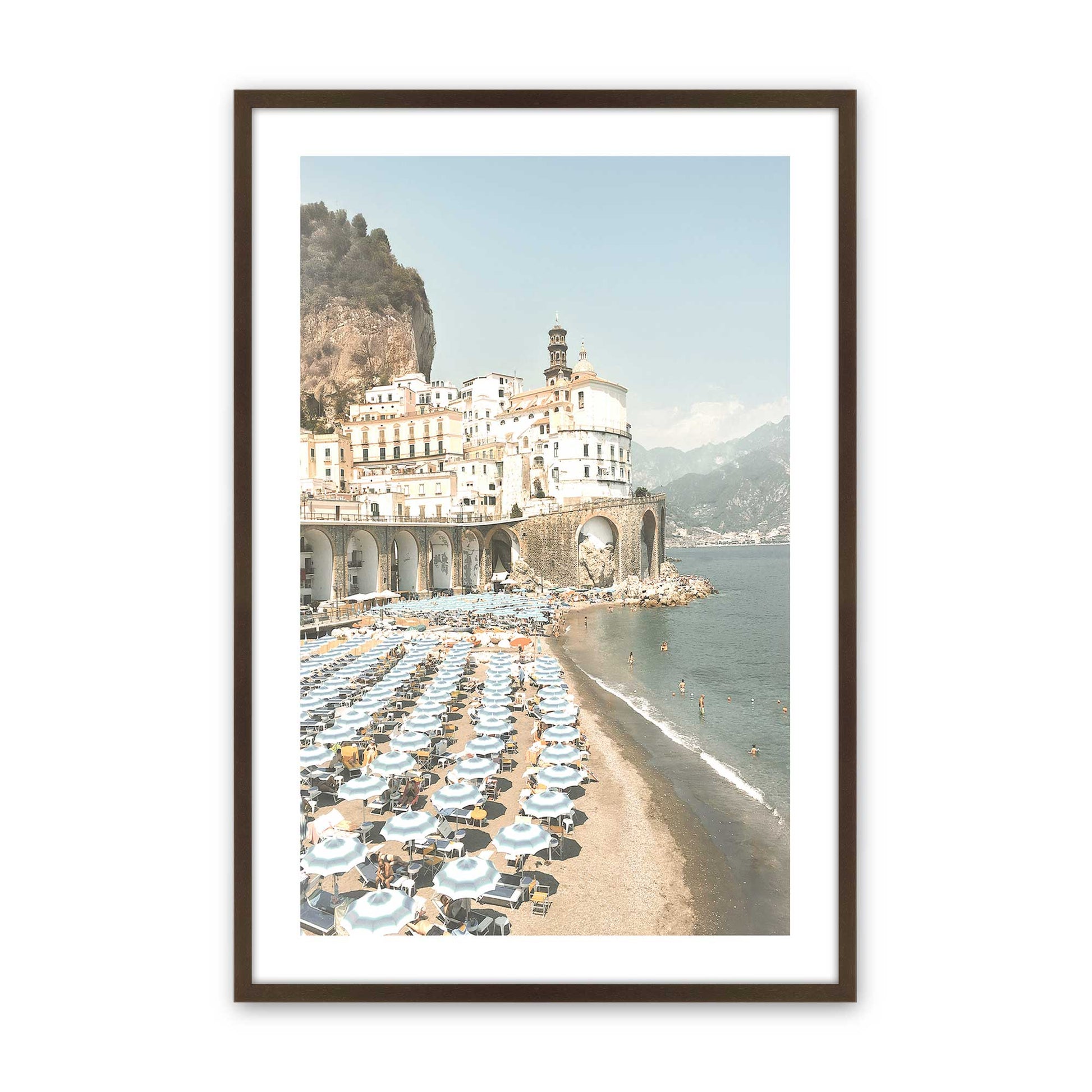 [Color:Belvinder Brown], Picture of art in a Belvinder Brown frame