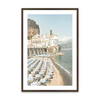 [Color:Brown], Picture of art in a Brown frame