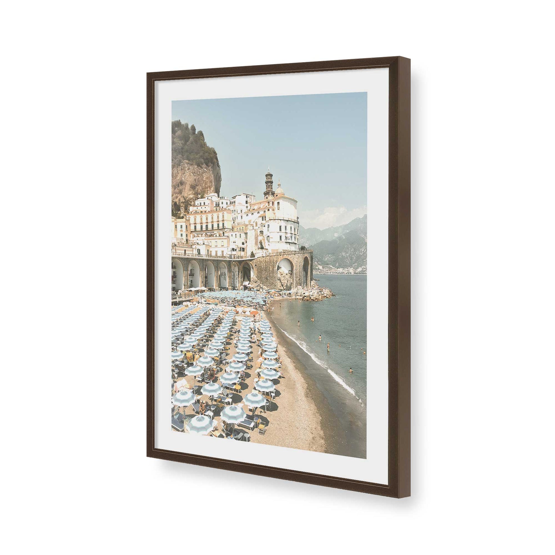 [Color:Belvinder Brown], Picture of art in a Belvinder Brown frame of the corner