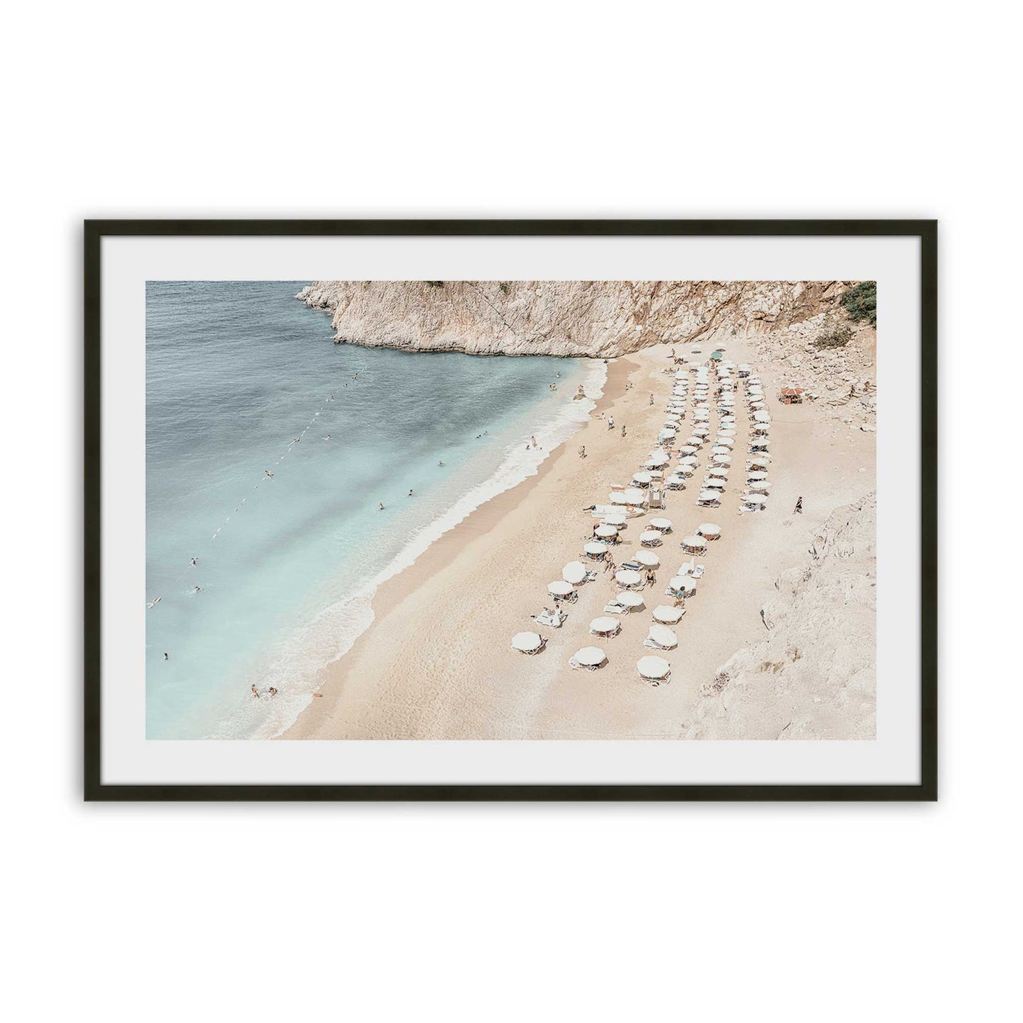 [Color:Satin Black], Picture of art in a Satin Black frame