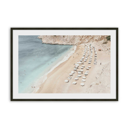 [Color:Satin Black], Picture of art in a Satin Black frame