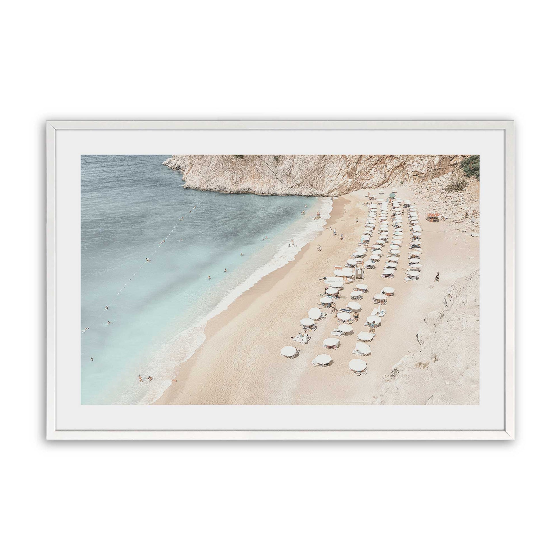 [Color:Opaque White], Picture of art in a Opaque White frame