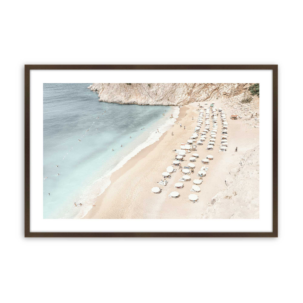 [Color:Belvinder Brown], Picture of art in a Belvinder Brown frame
