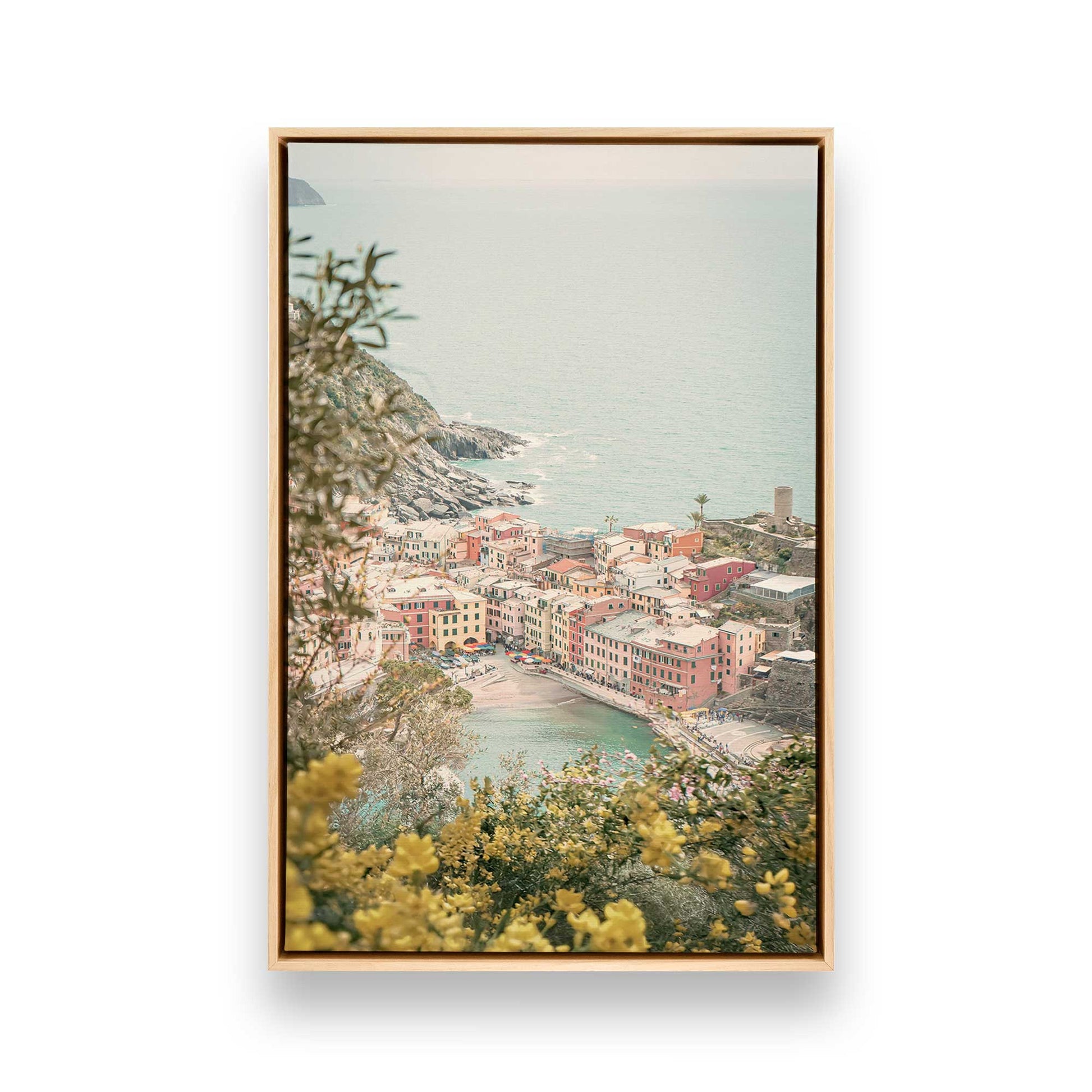 [Color:American Maple], Picture of art in a American Maple frame