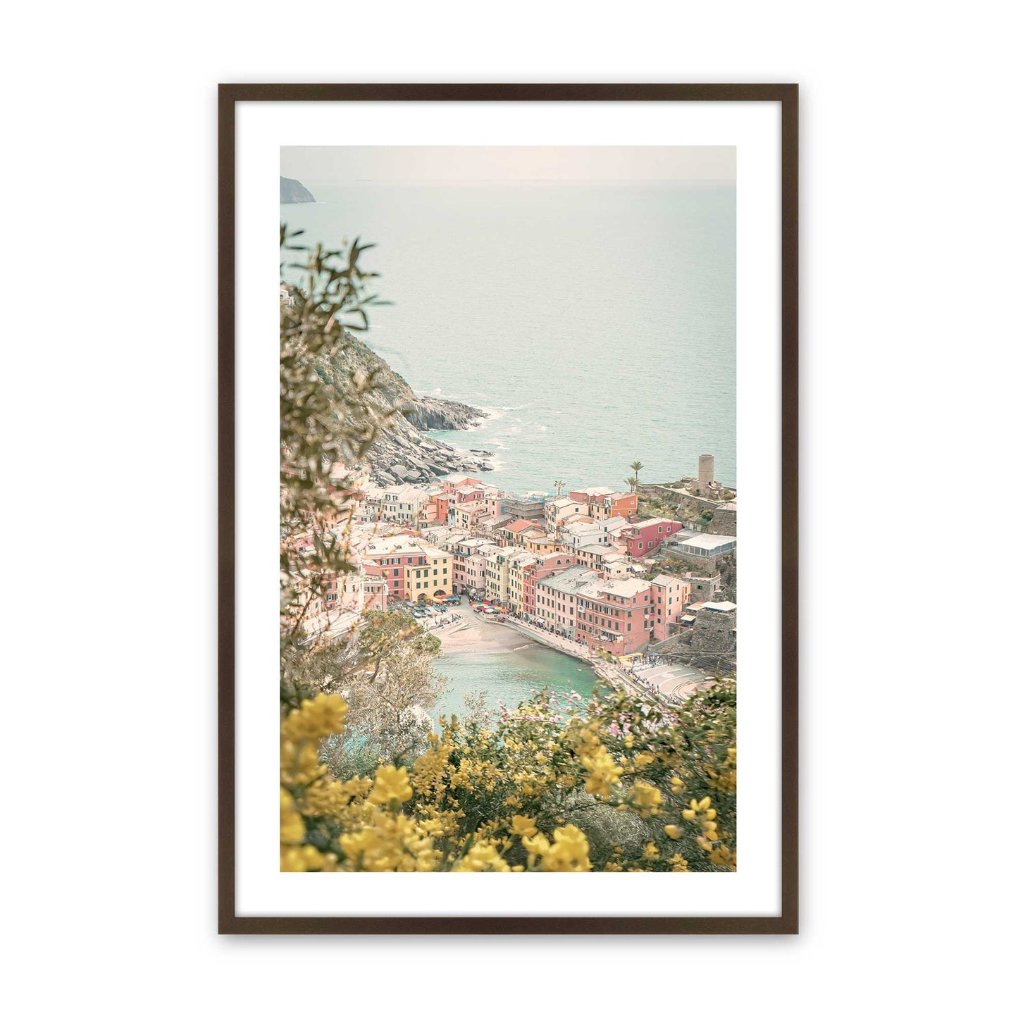 [Color:Belvinder Brown], Picture of art in a Belvinder Brown frame