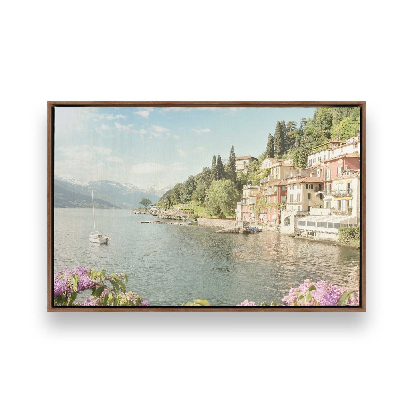 [Color:Walnut], Picture of art in a Walnut frame