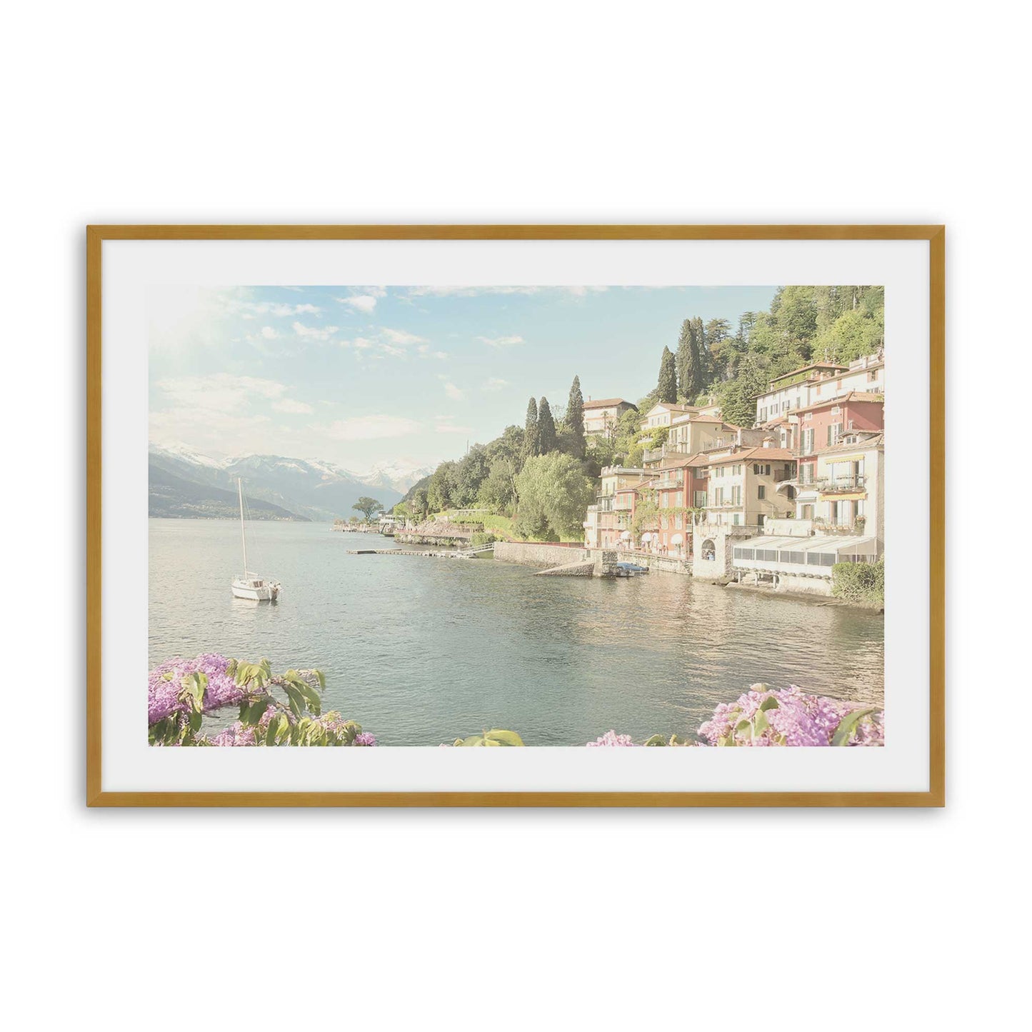 [Color:Polished Gold], Picture of art in a Polished Gold frame