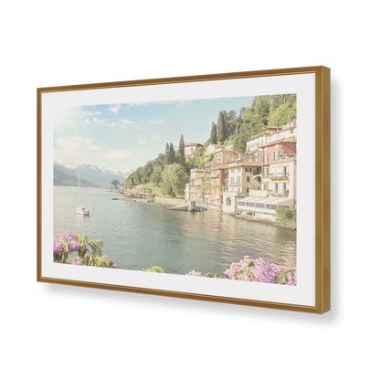 [Color:Polished Gold], Picture of art in a Polished Gold frame of the corner