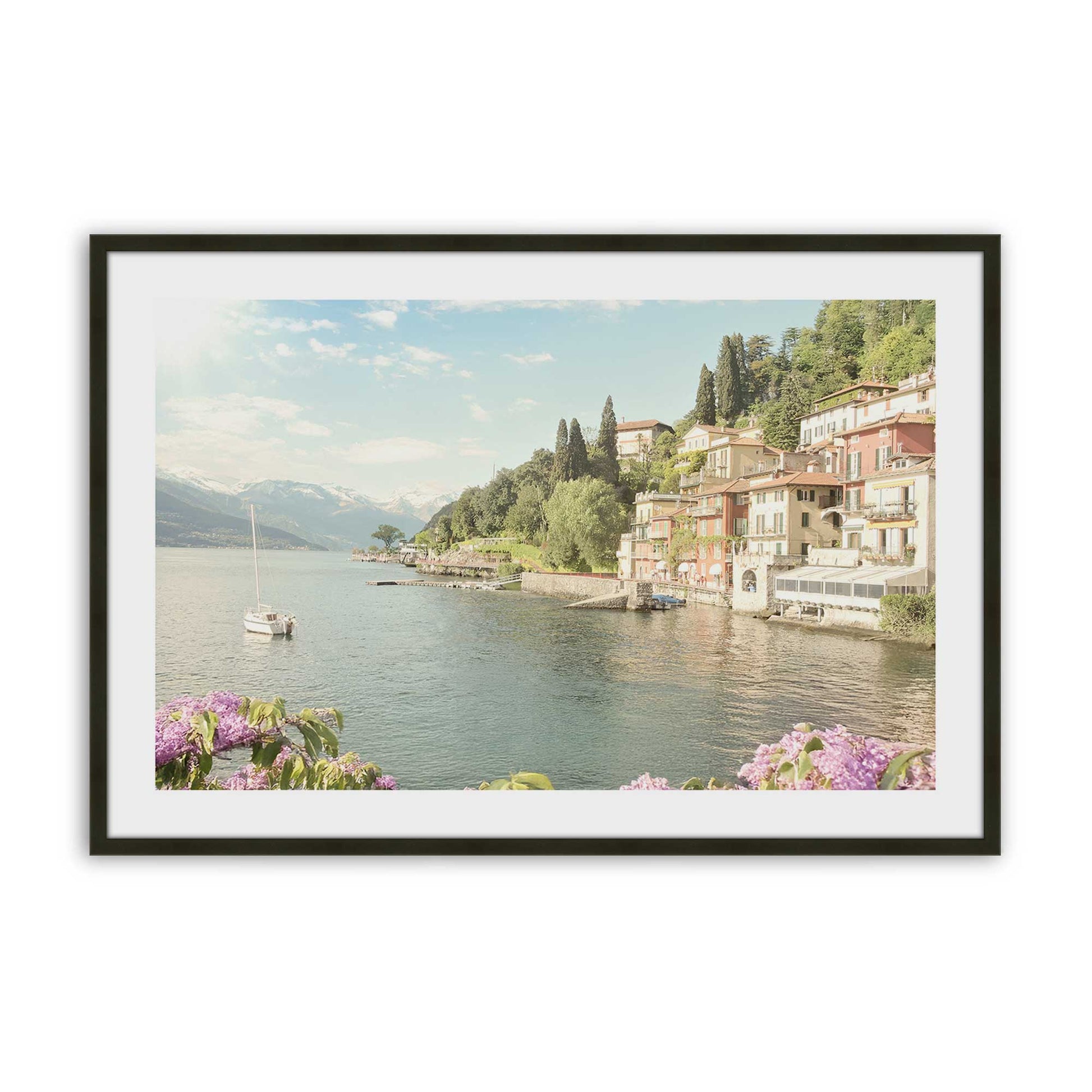 [Color:Satin Black], Picture of art in a Satin Black frame