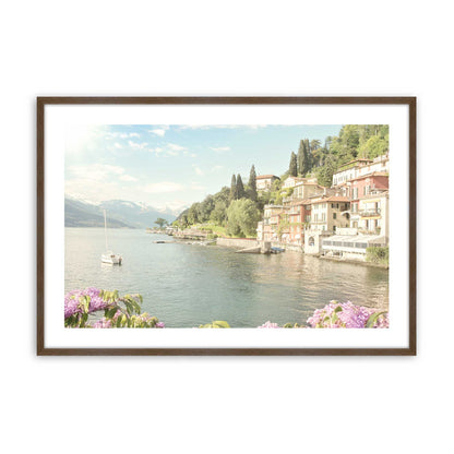 [Color:Walnut], Picture of art in a Walnut frame
