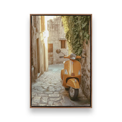 [Color:Walnut], Picture of art in a Walnut frame