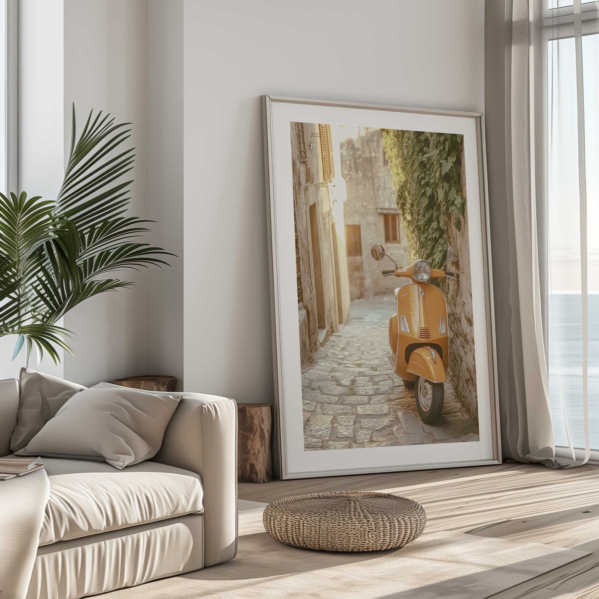 Picture of art in a room