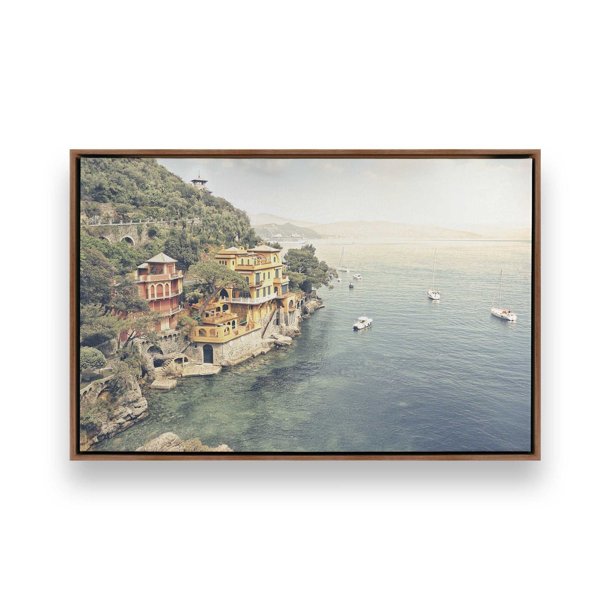 [Color:Walnut], Picture of art in a Walnut frame