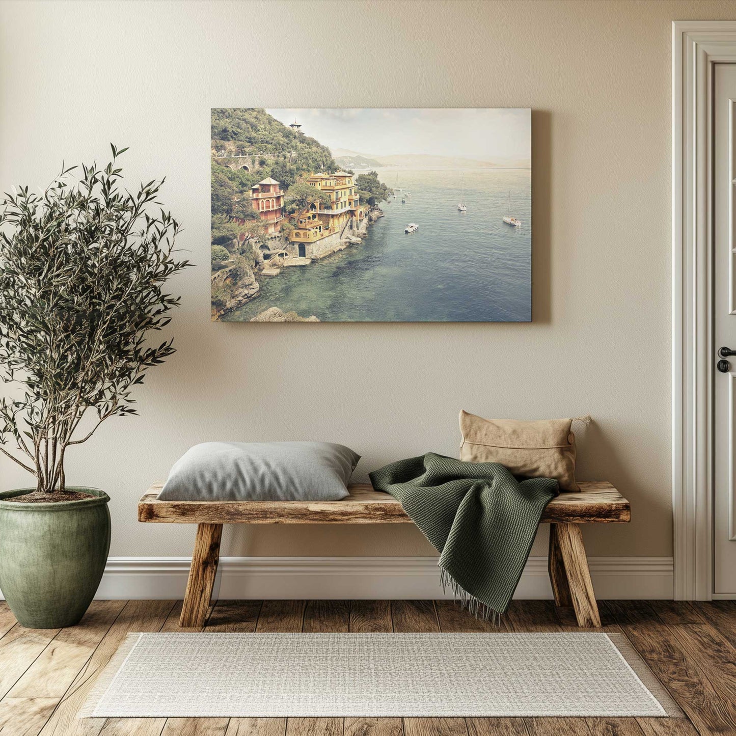 Picture of art in a room