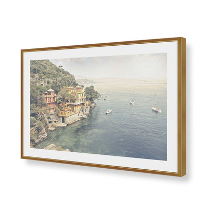 [Color:Polished Gold], Picture of art in a Polished Gold frame of the corner