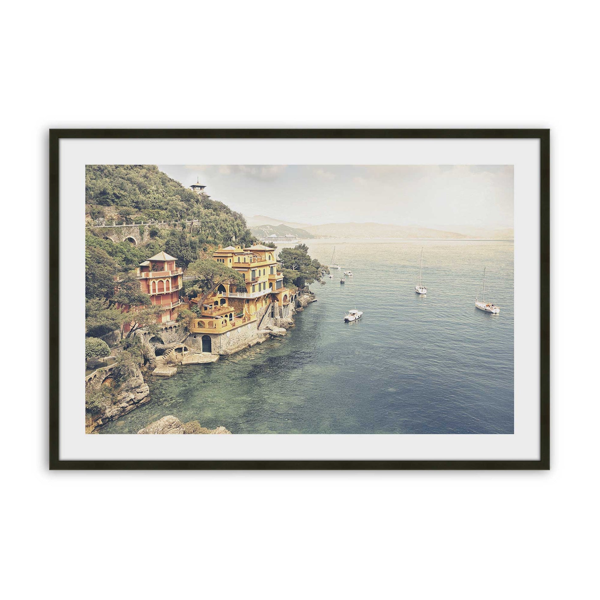 [Color:Satin Black], Picture of art in a Satin Black frame