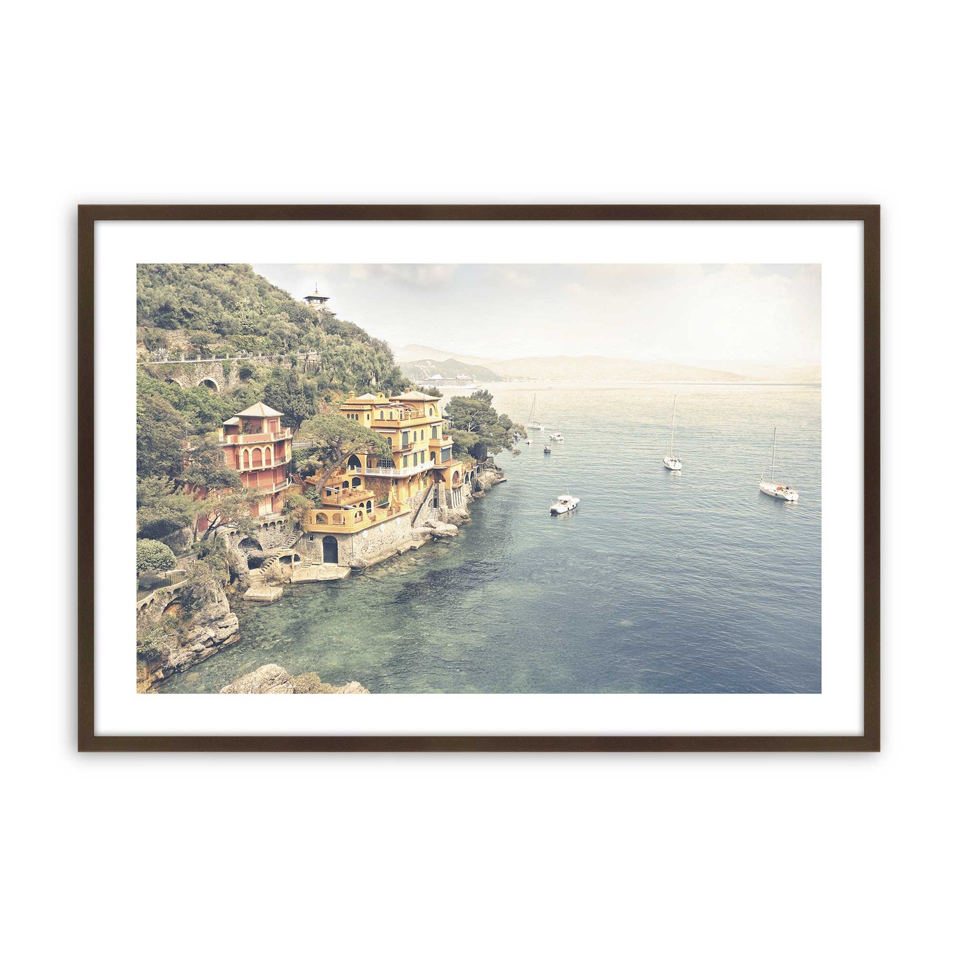 [Color:Belvinder Brown], Picture of art in a Belvinder Brown frame