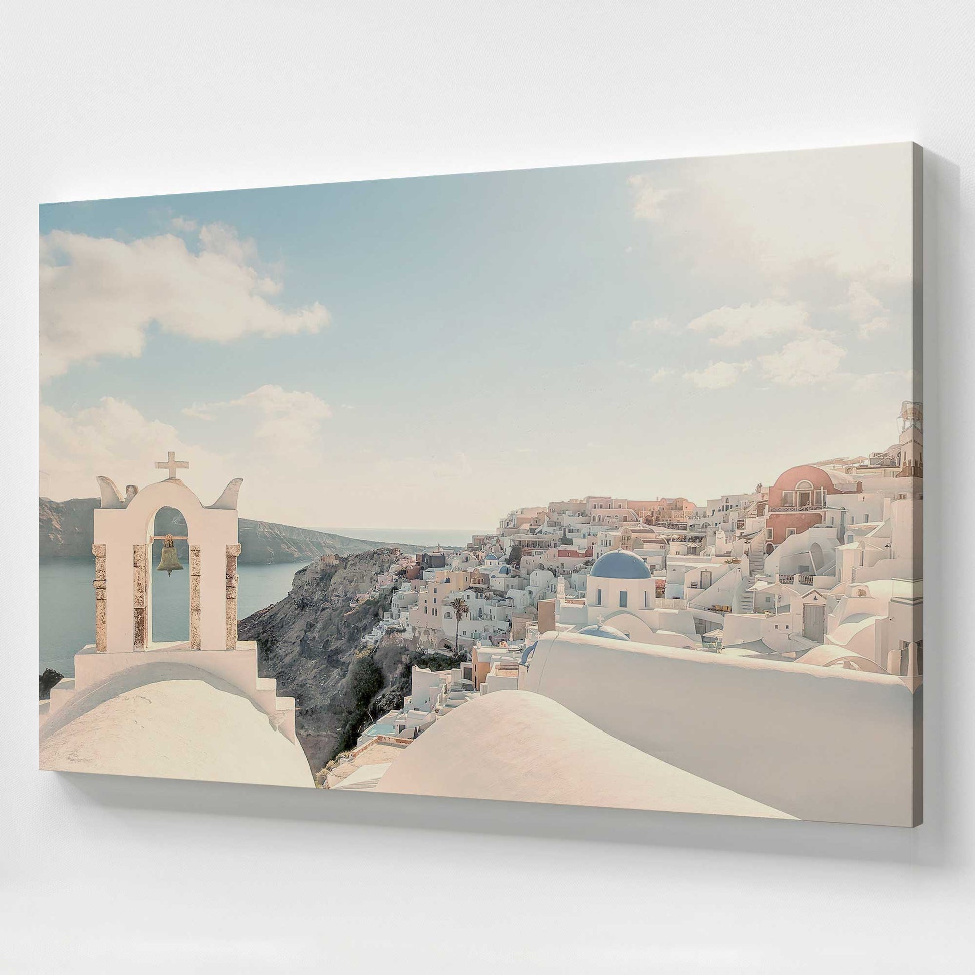 [Color:Stretched Canvas], Picture of art at an angle