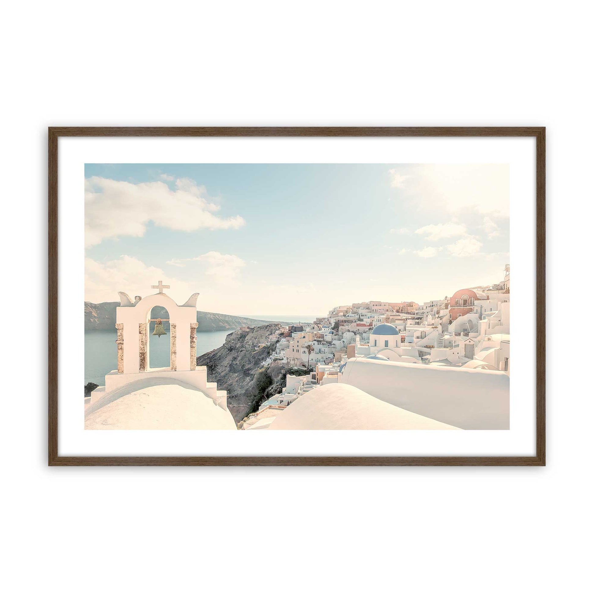[Color:Walnut], Picture of art in a Walnut frame