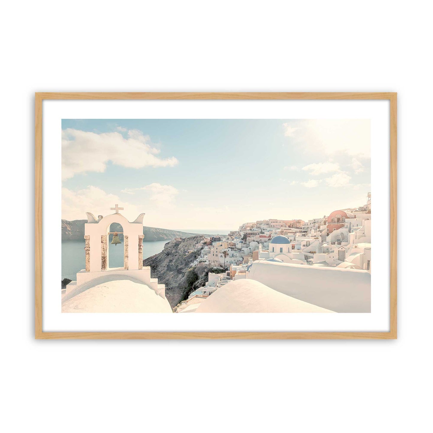 [Color:American Maple], Picture of art in a American Maple frame