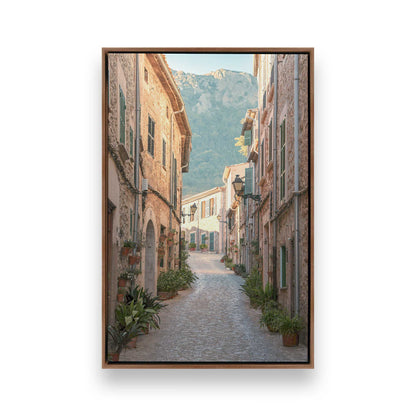 [Color:Walnut], Picture of art in a Walnut frame
