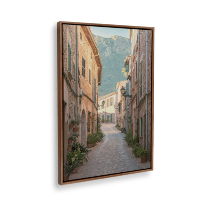 [Color:Walnut], Picture of the corner of the art
