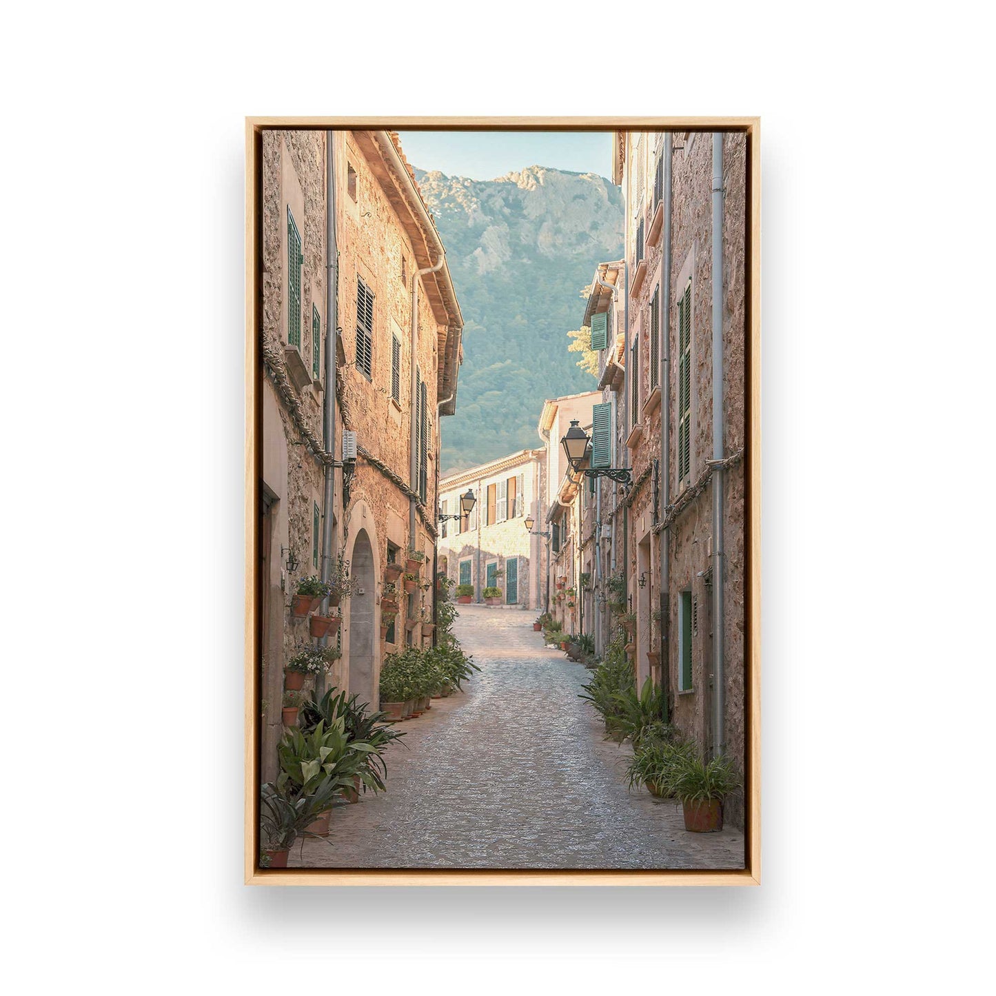 [Color:American Maple], Picture of art in a American Maple frame